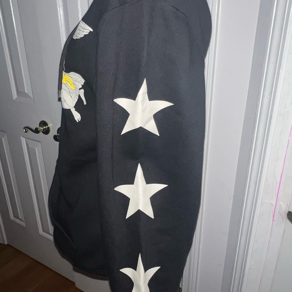 Mens Fashion Nova Unapologetic Hoodie Black & Yellow | Medium - Picture 4 of 8